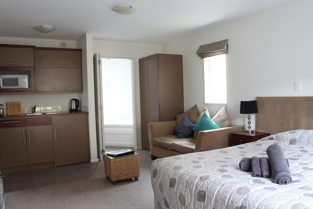 Tresori Motor Lodge Akaroa Eksteriør bilde
