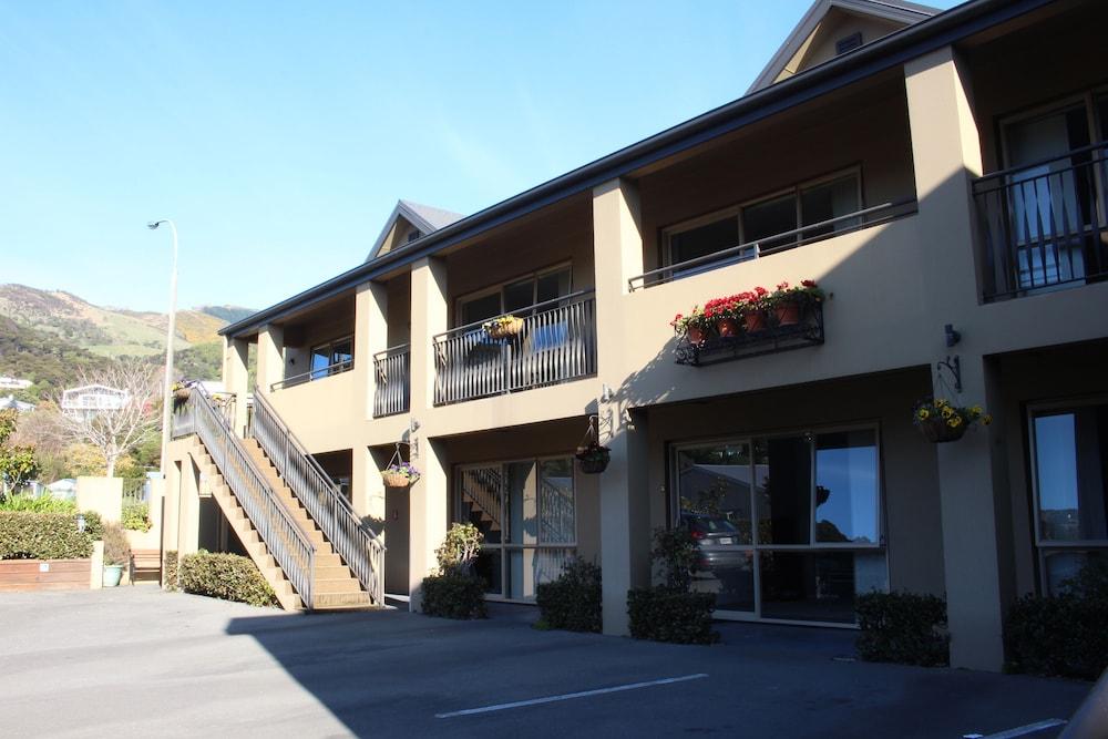 Tresori Motor Lodge Akaroa Eksteriør bilde