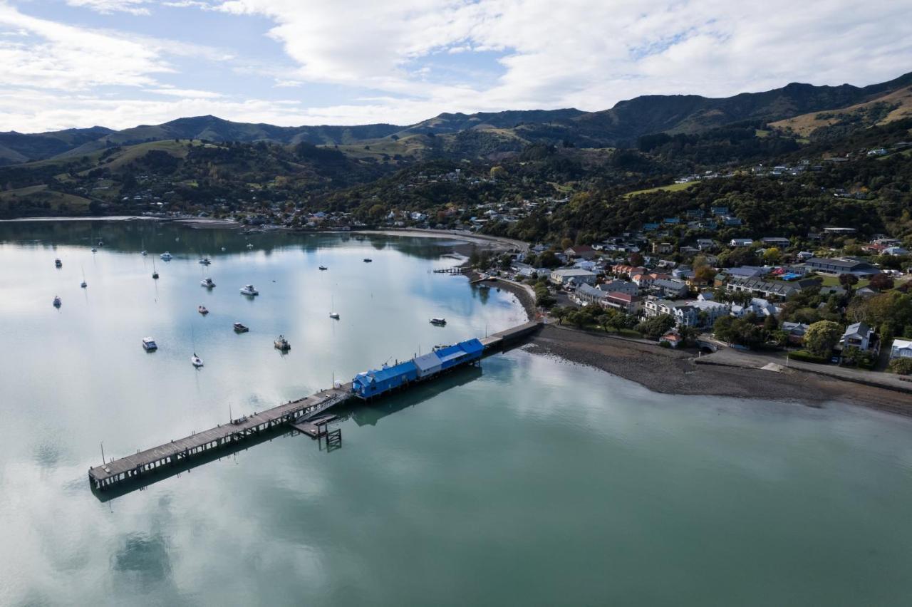 Tresori Motor Lodge Akaroa Eksteriør bilde