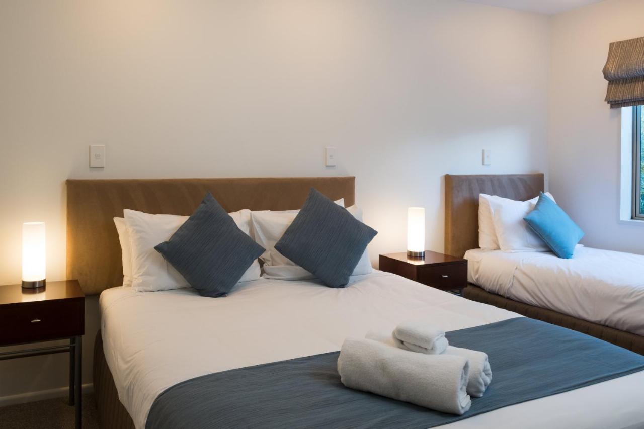 Tresori Motor Lodge Akaroa Eksteriør bilde
