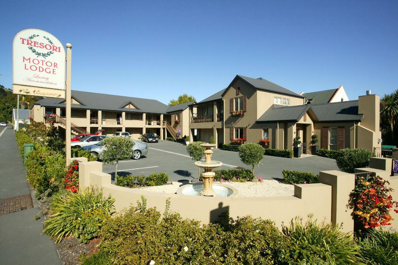 Tresori Motor Lodge Akaroa Eksteriør bilde